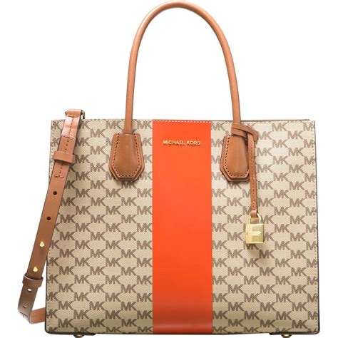 michael kors center stripe purse|Michael Kors purse color chart.